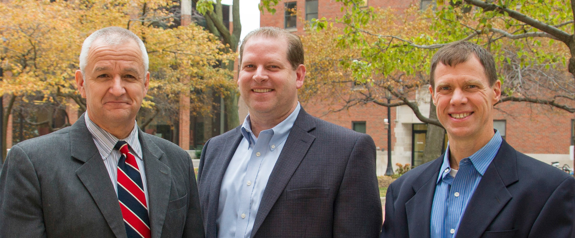 group photo of Barry Cole, Jim Chadwick, and Jeff Knapp